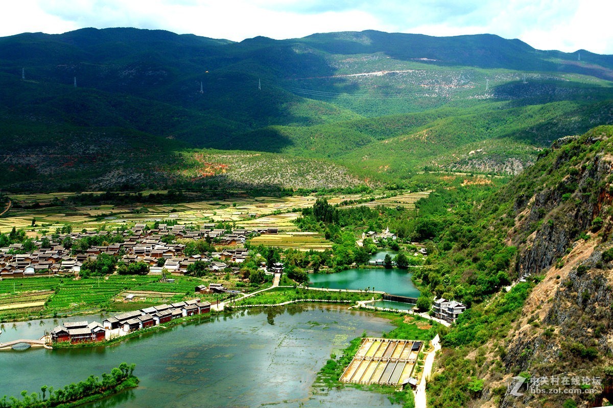 丽江行使香格里拉沿途风光