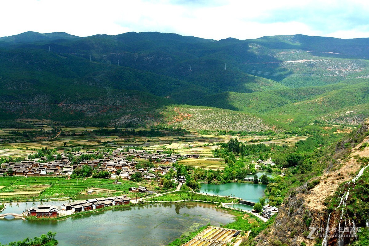 丽江行使香格里拉沿途风光