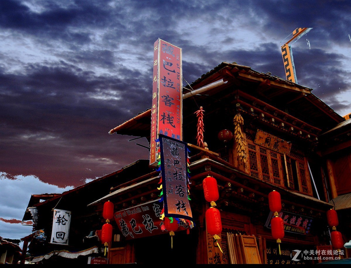 丽江行使香格里拉沿途风光