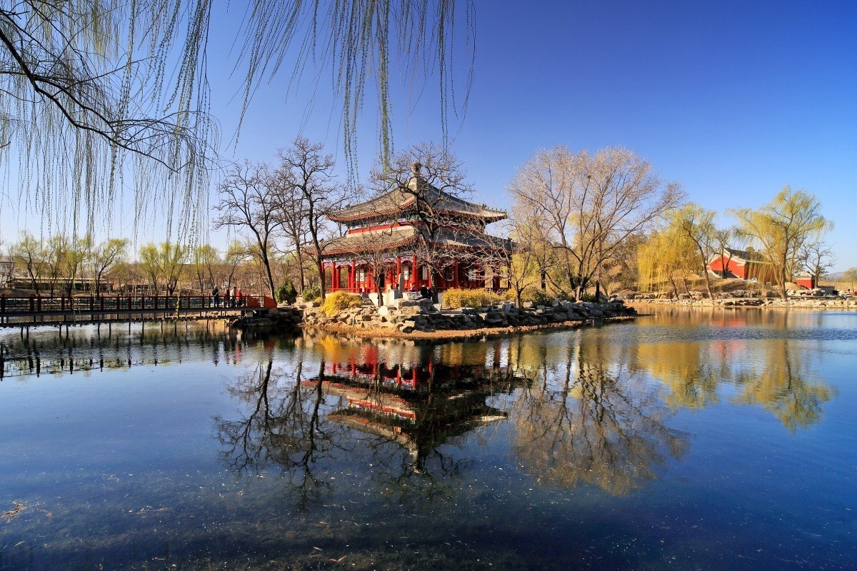 北京春天的景色图片