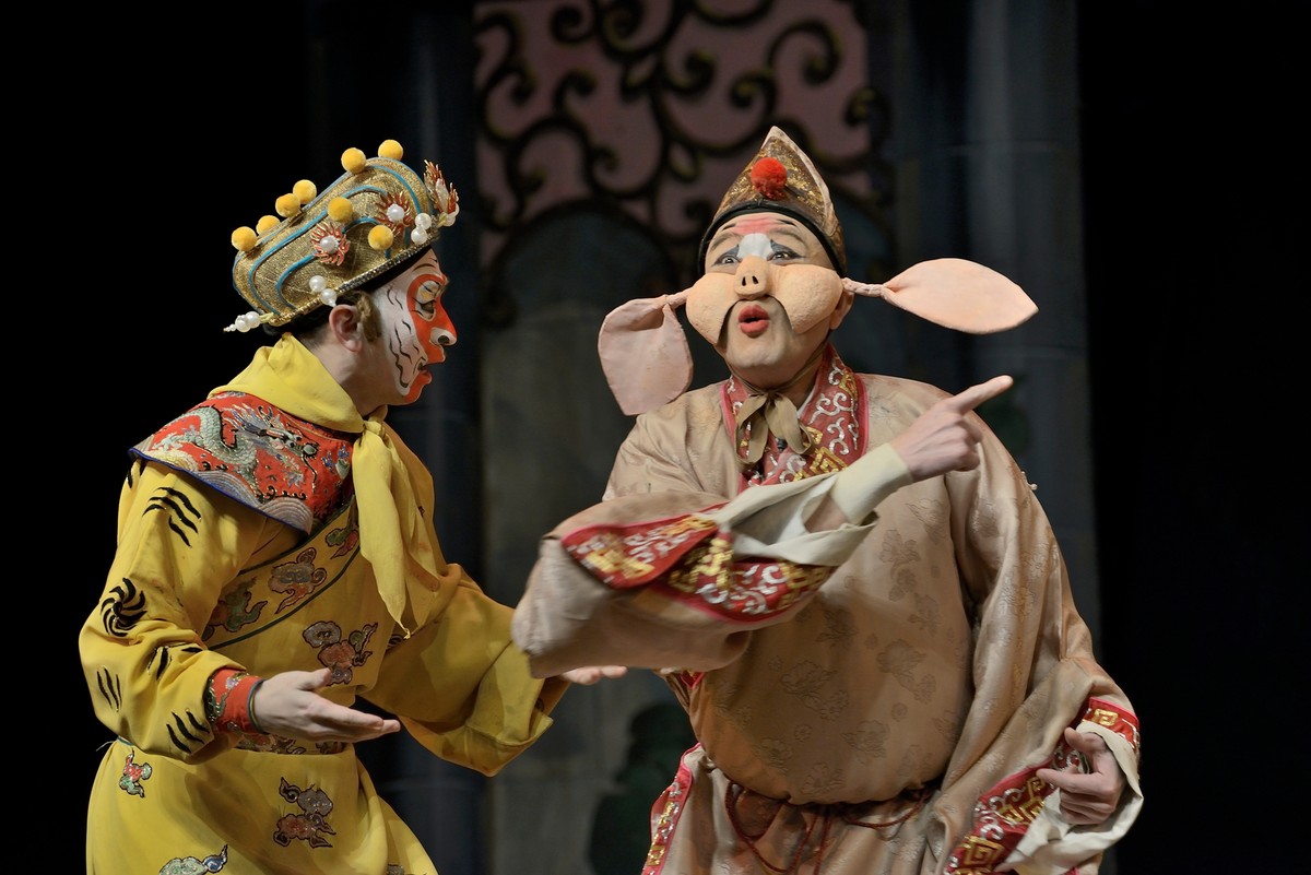 上海京剧院迎新贺岁演出神话京剧武戏《盘丝洞》习作（二）