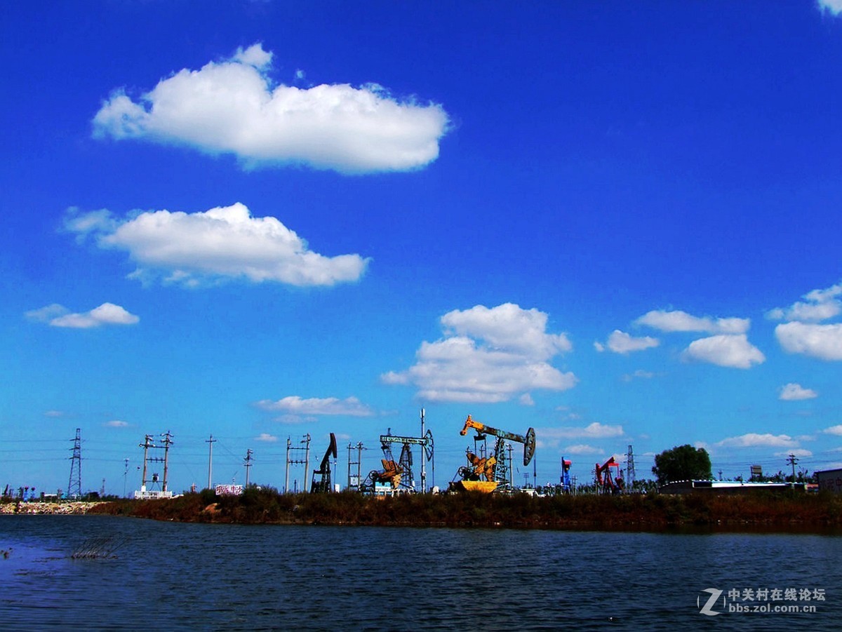 胜利油田风光掠影a