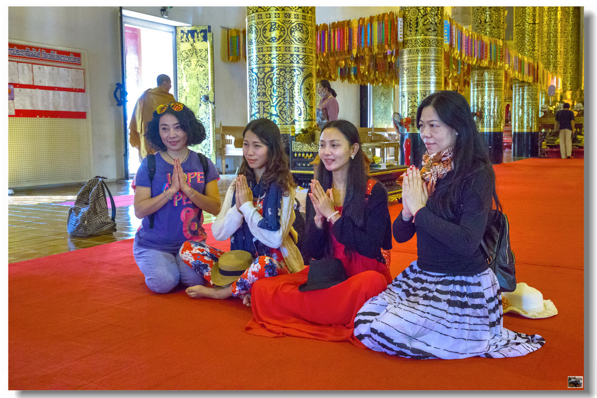 泰国清迈契迪龙寺