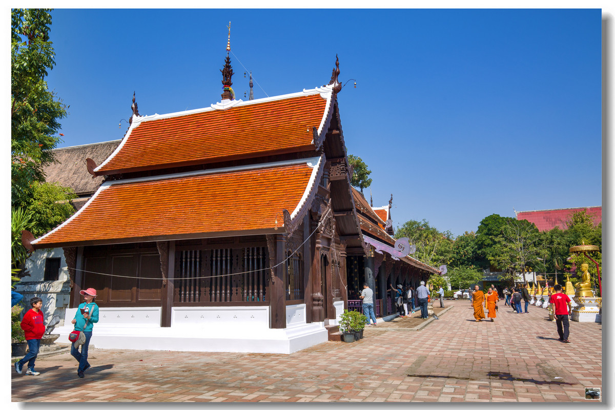 泰国清迈契迪龙寺