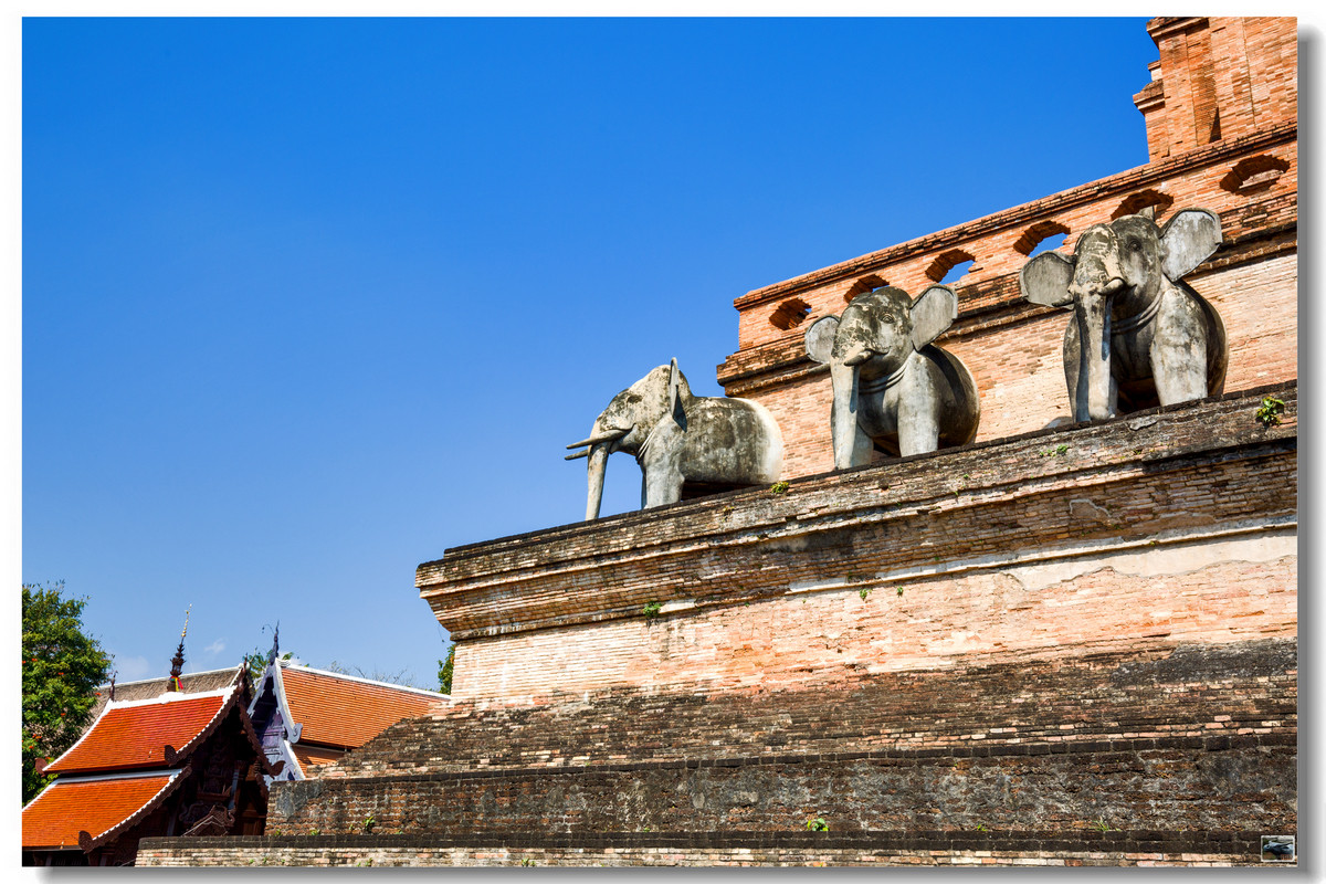 泰国清迈契迪龙寺