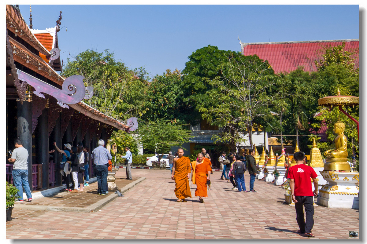 泰国清迈契迪龙寺