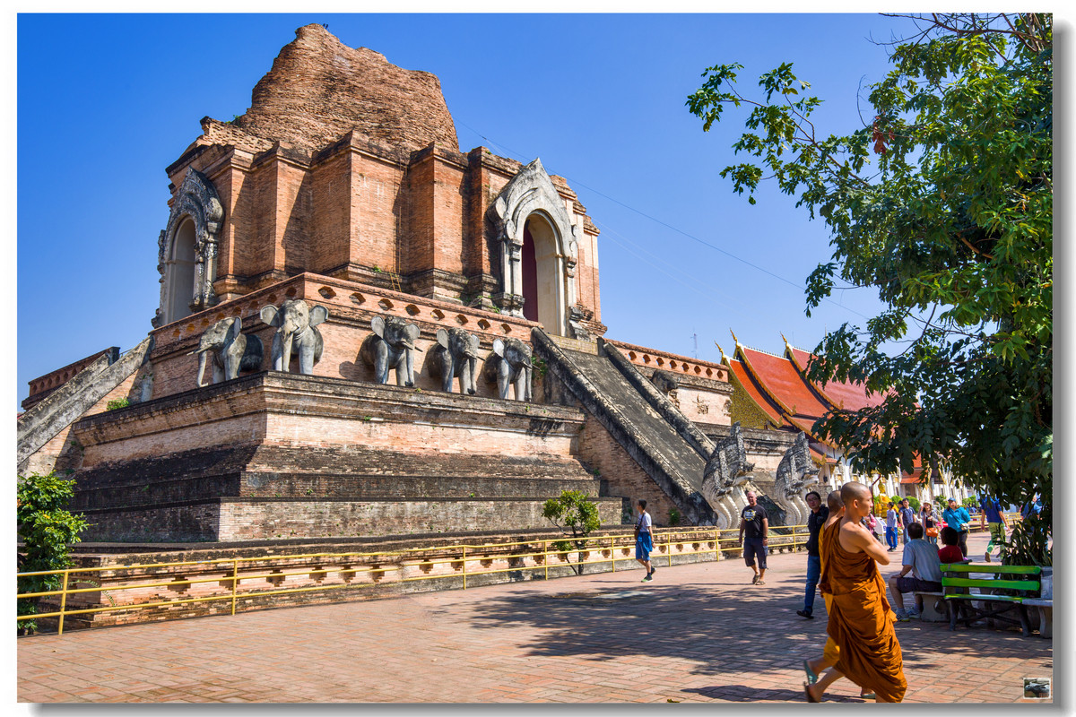 泰国清迈契迪龙寺