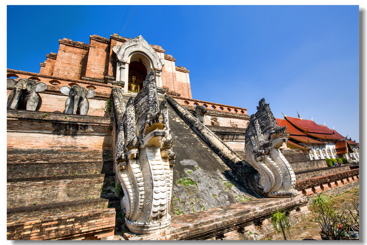 泰国清迈契迪龙寺