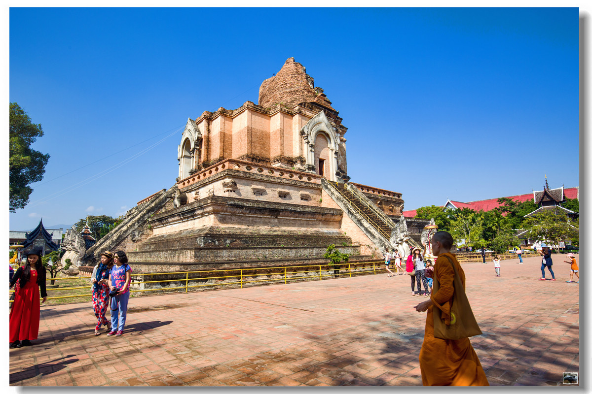 泰国清迈契迪龙寺