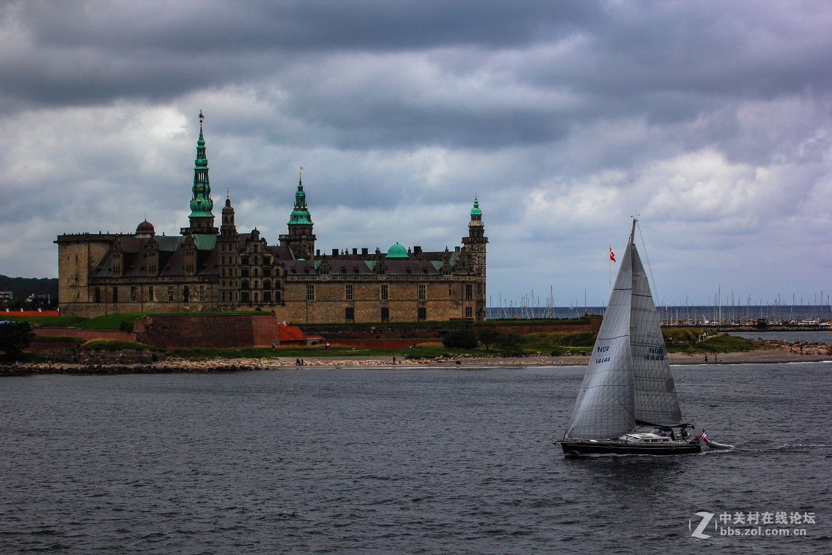 卡特加特海峡一边是瑞典一边是丹麦