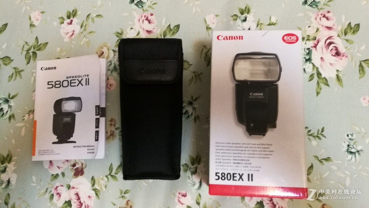 新入二手580EXII，感觉不错