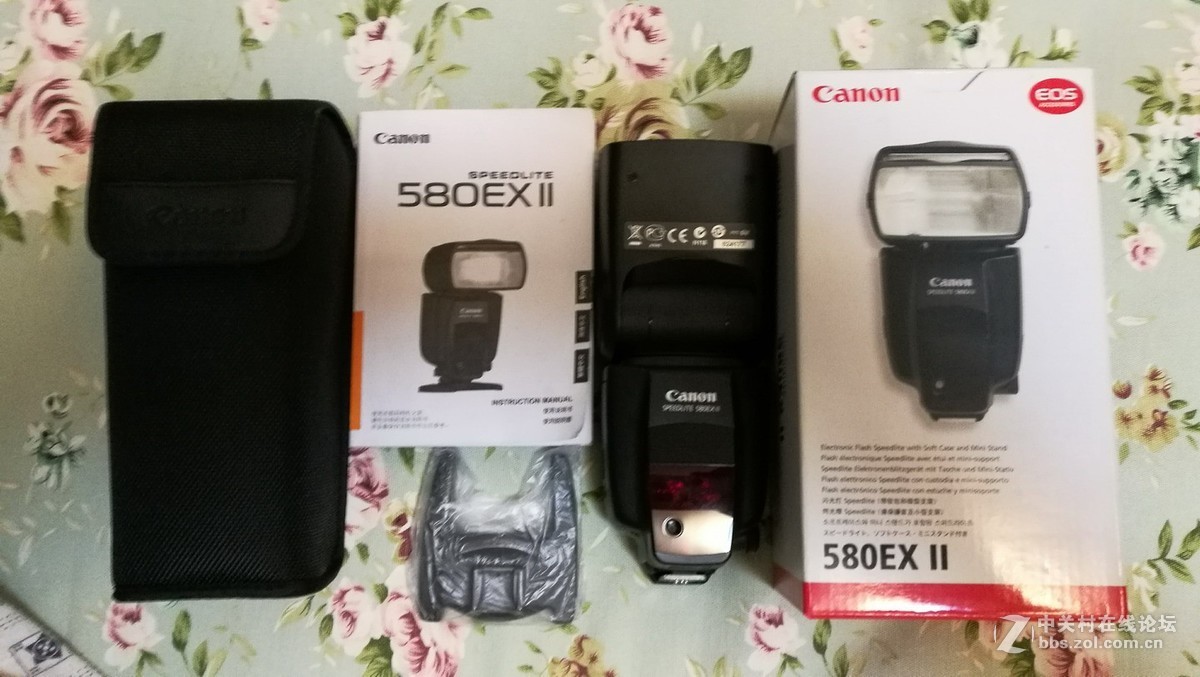 新入二手580EXII，感觉不错