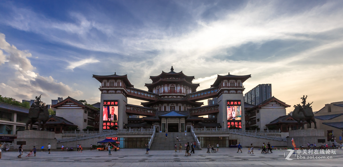 一组西安大唐西市图片贺师友武松任上海论坛版主