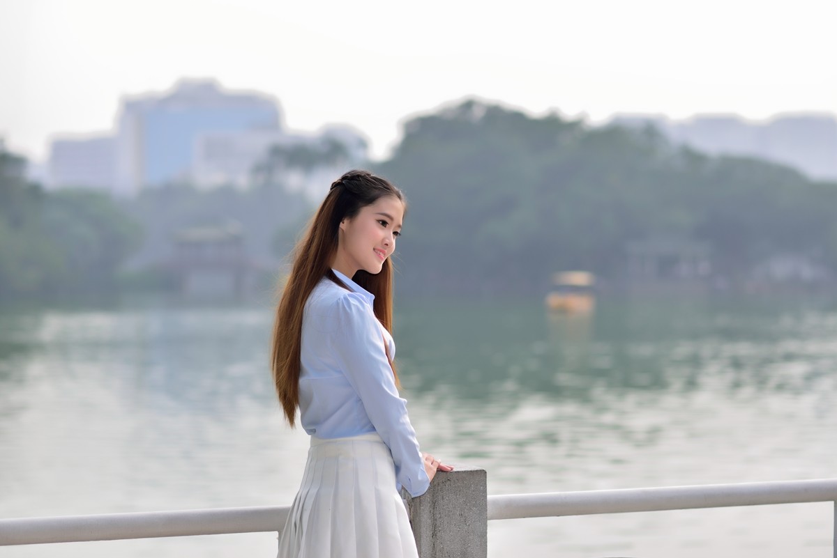 流花湖公园----佳人