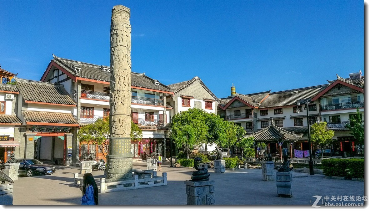 陕川云贵湘骑游手机随拍——彝人古镇