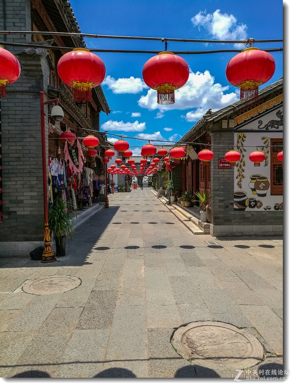 陕川云贵湘骑游手机随拍——彝人古镇