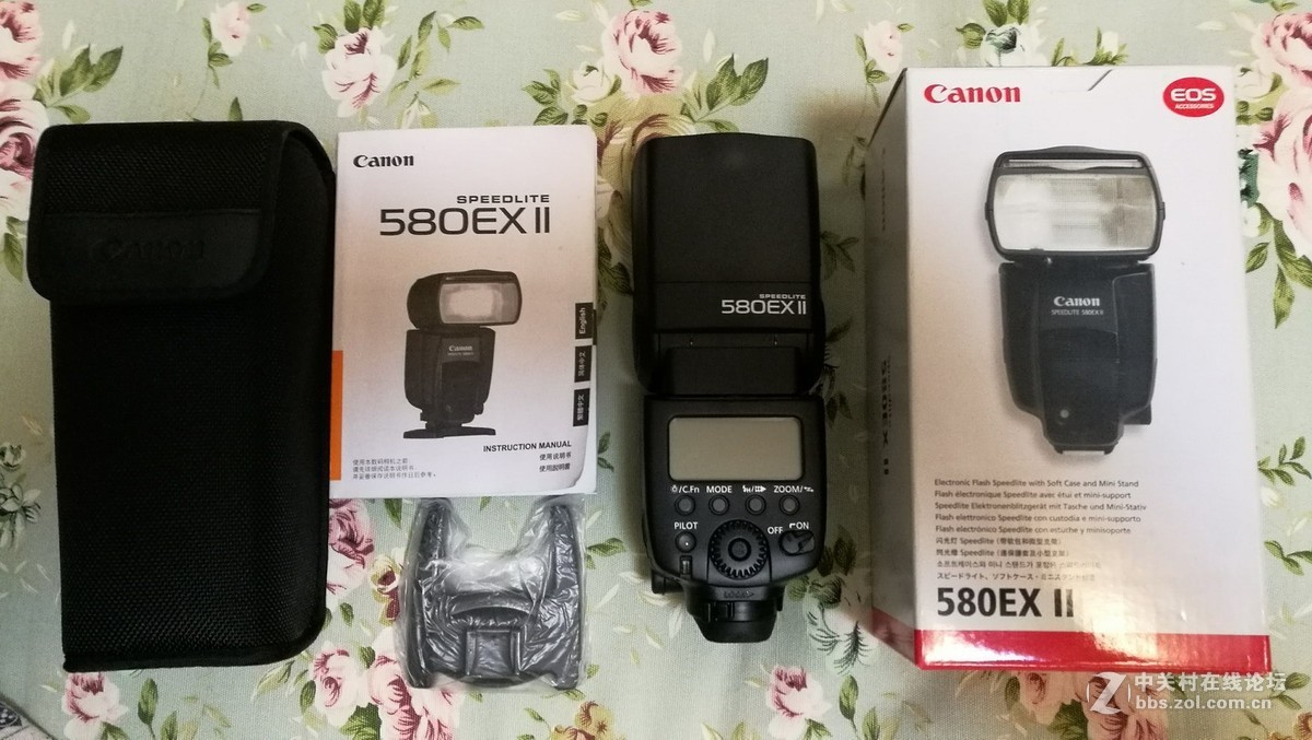 新入二手580EXII，感觉不错