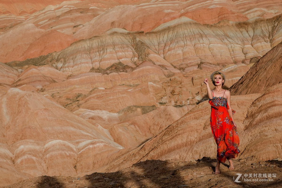 冬日丹霞之二（祁连山歌）