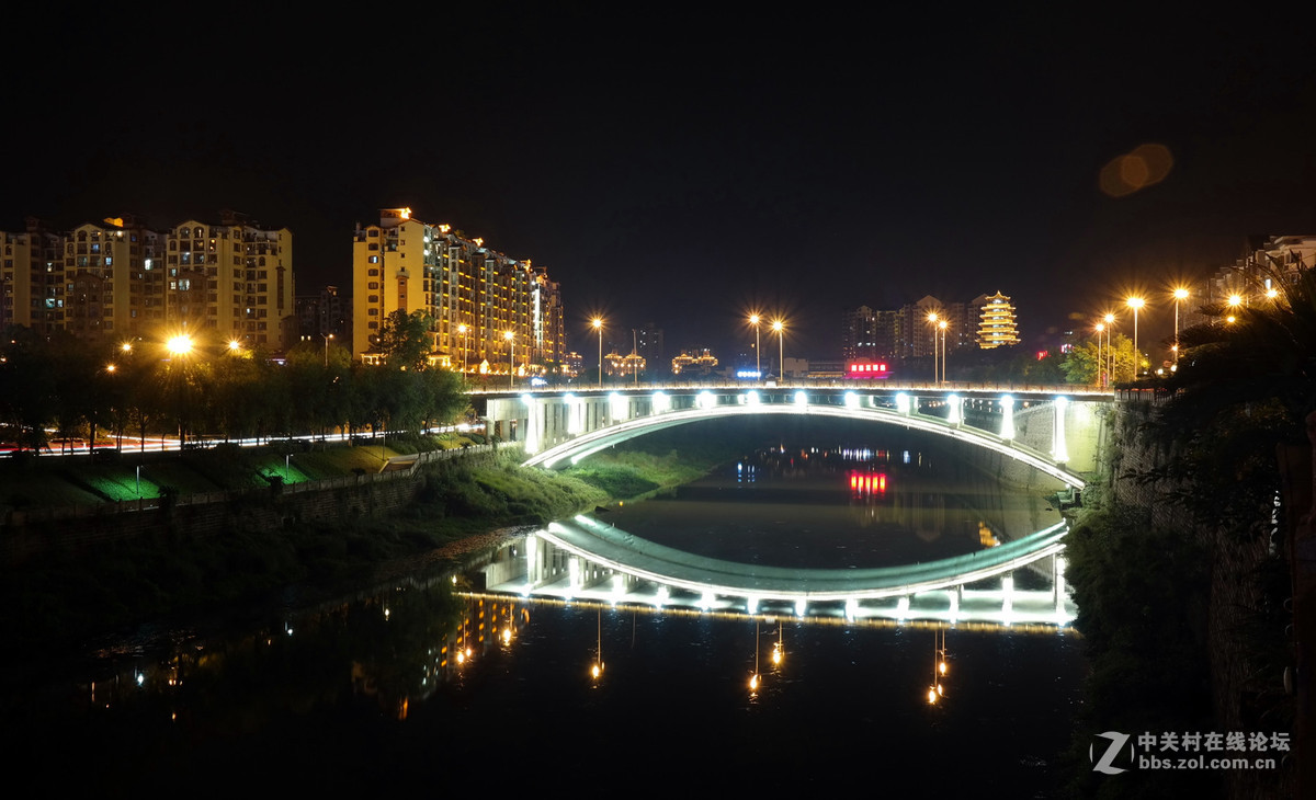 小城夜景（一）