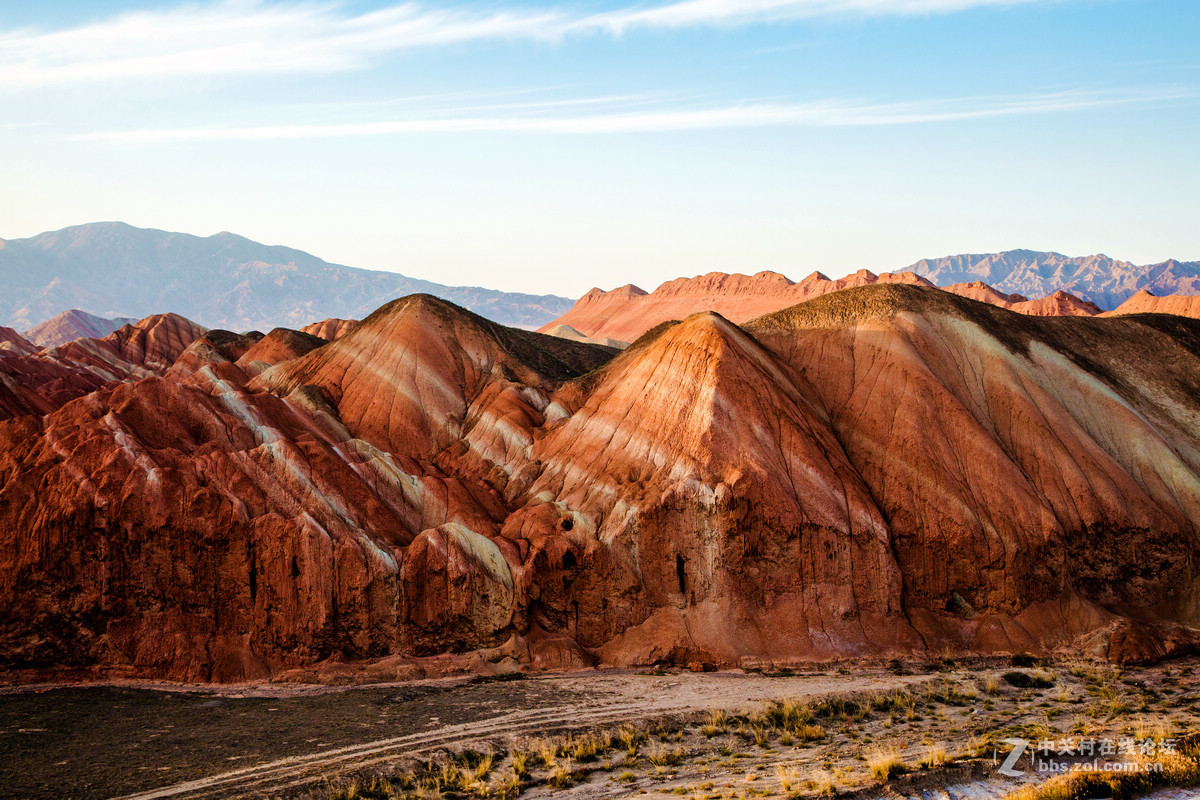 冬日丹霞之二（祁连山歌）