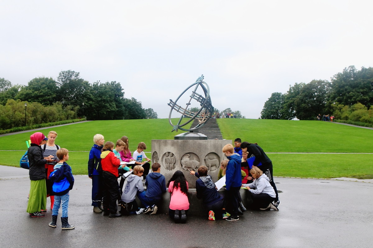 北欧游记，游览奥斯陆之维格兰雕塑公园（一）