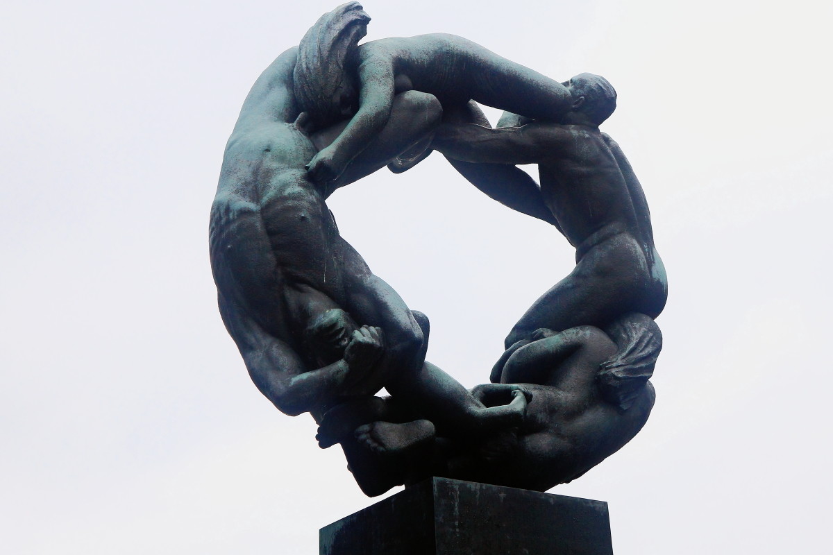 北欧游记，游览奥斯陆之维格兰雕塑公园（一）