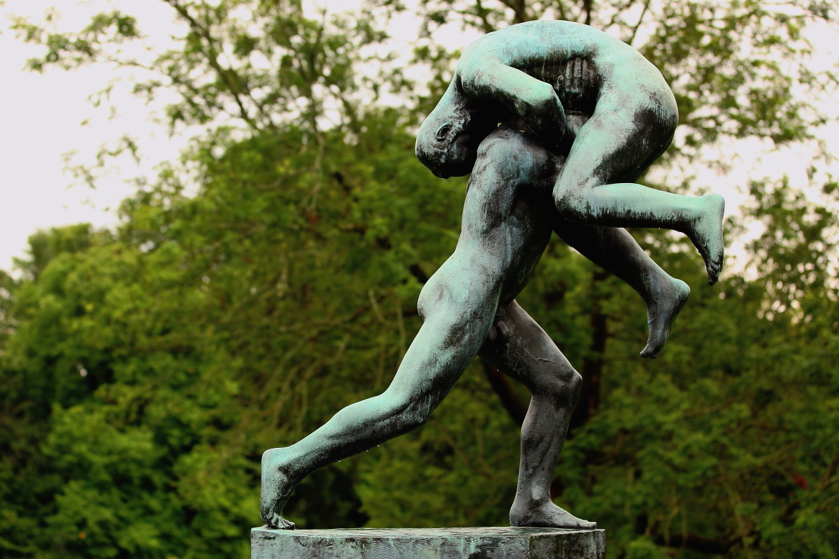 北欧游记，游览奥斯陆之维格兰雕塑公园（一）