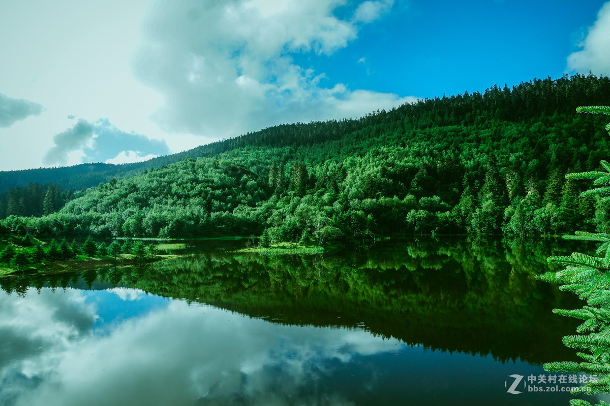 香格里拉。普达措
