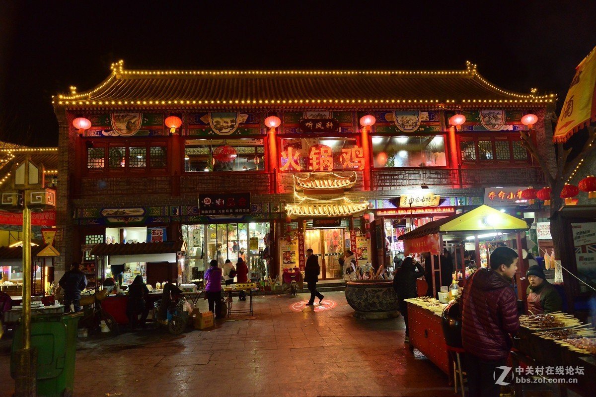 定州古城夜景-中關村在線攝影論壇