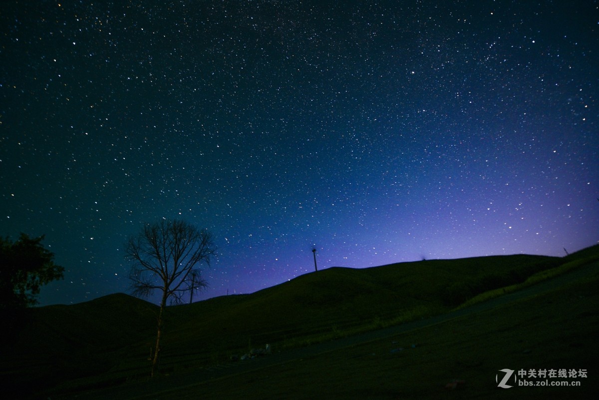 草原星空