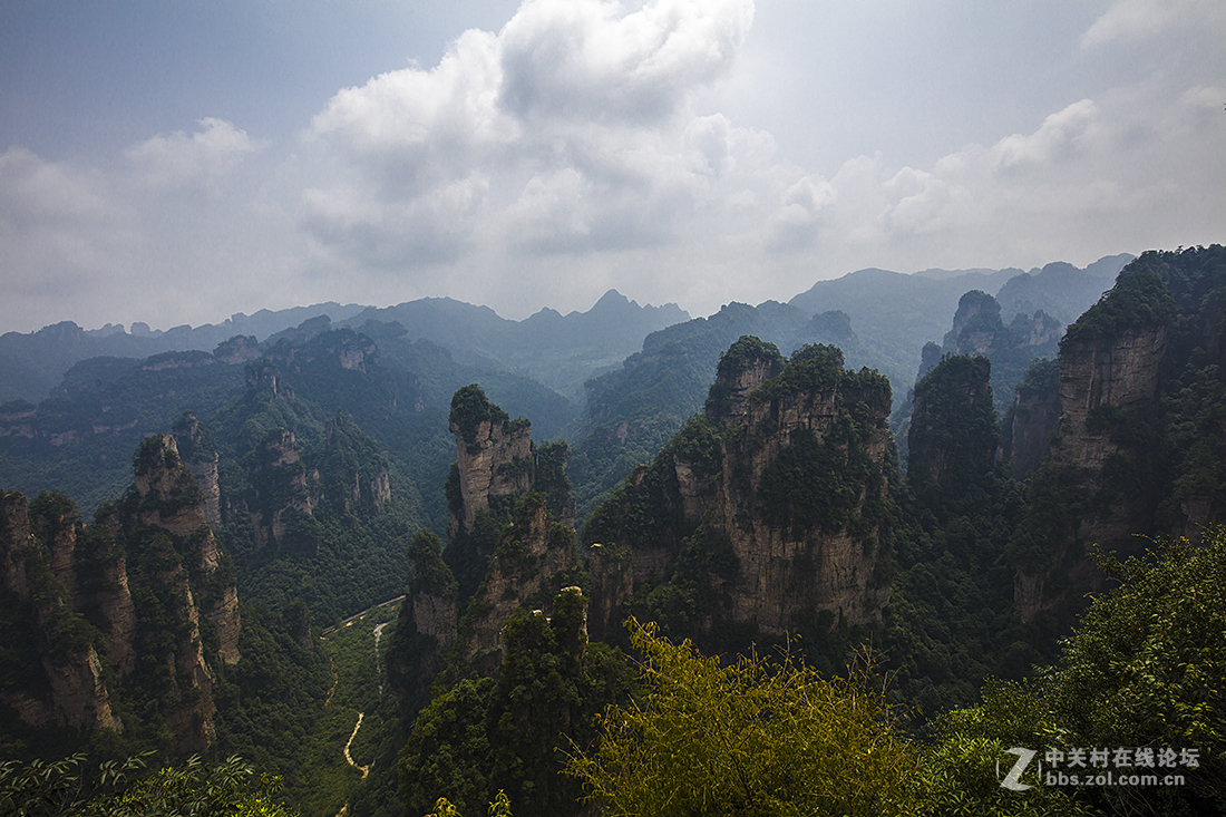 张家界的山