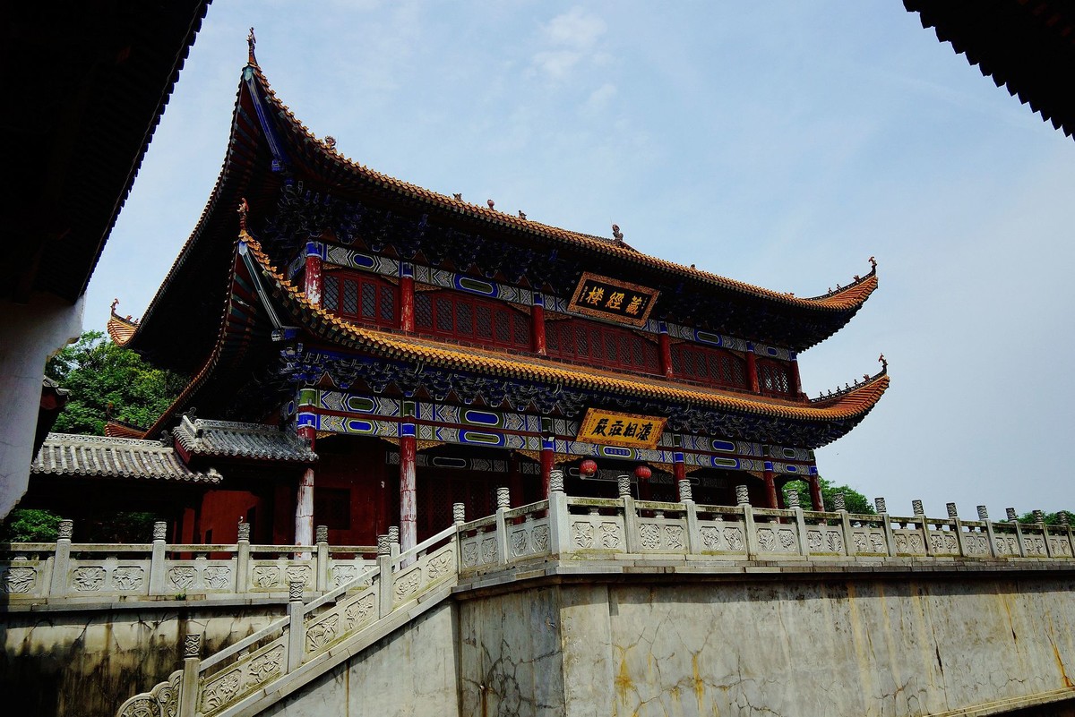 武汉印象千年古刹武汉景德寺