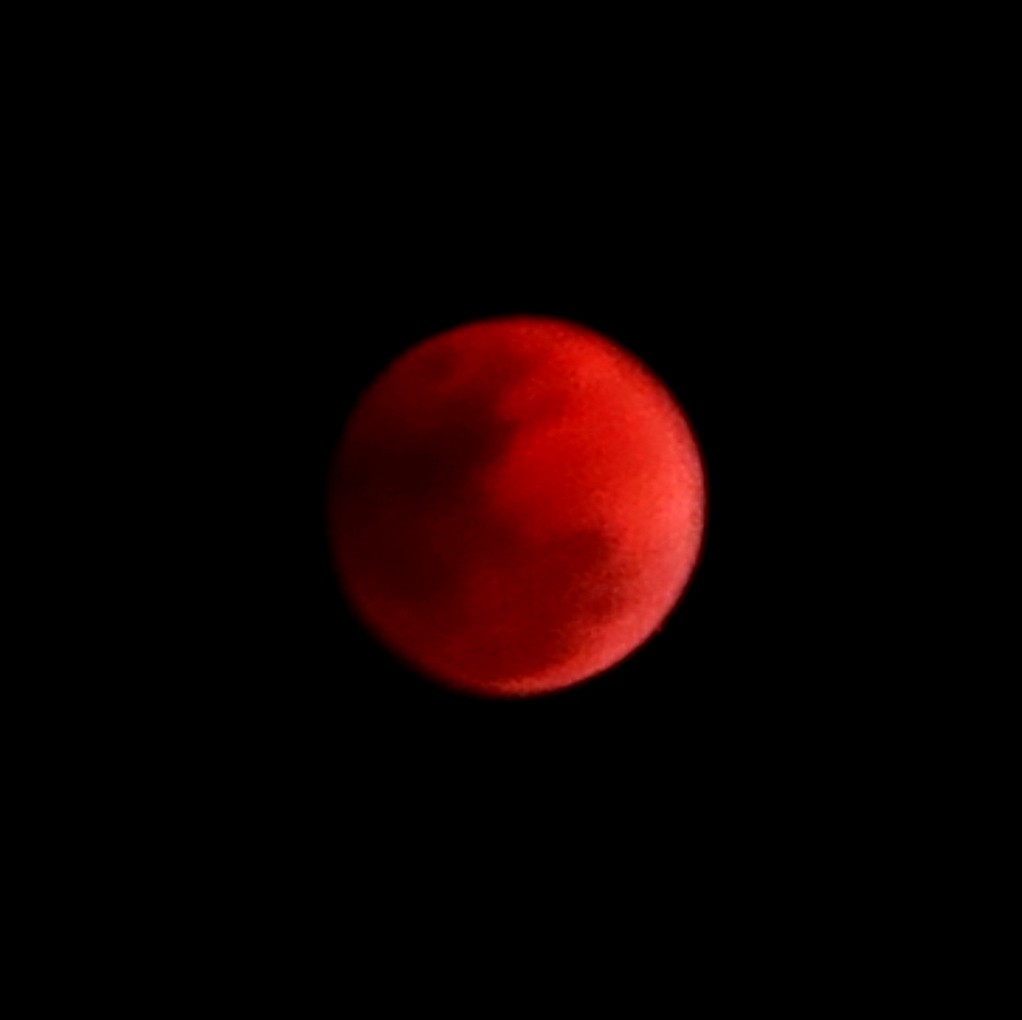 月全食（红月亮 佳能G1X）2018.01.31