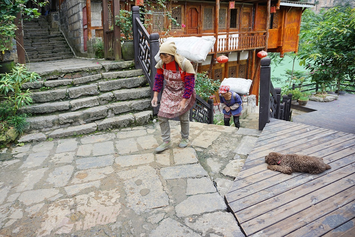 重庆的龚滩古镇