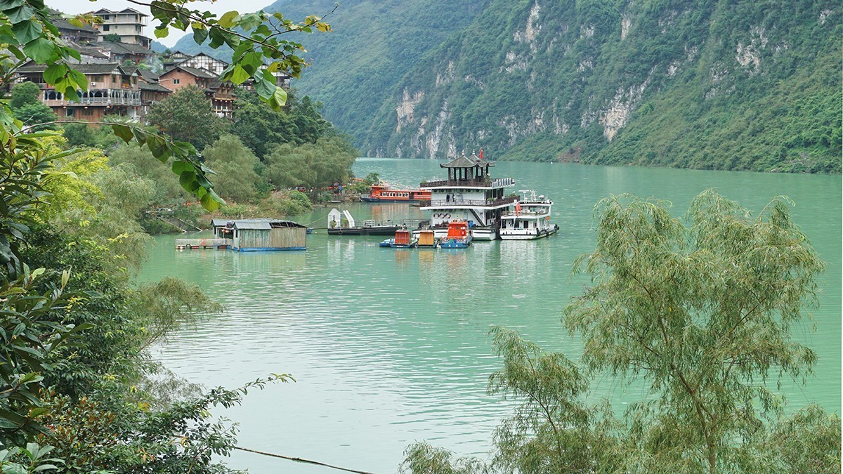 重庆的龚滩古镇