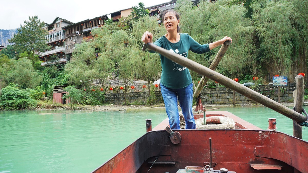 重庆的龚滩古镇