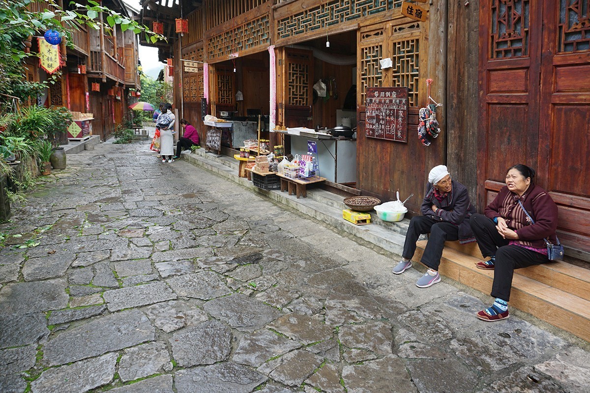 重庆的龚滩古镇