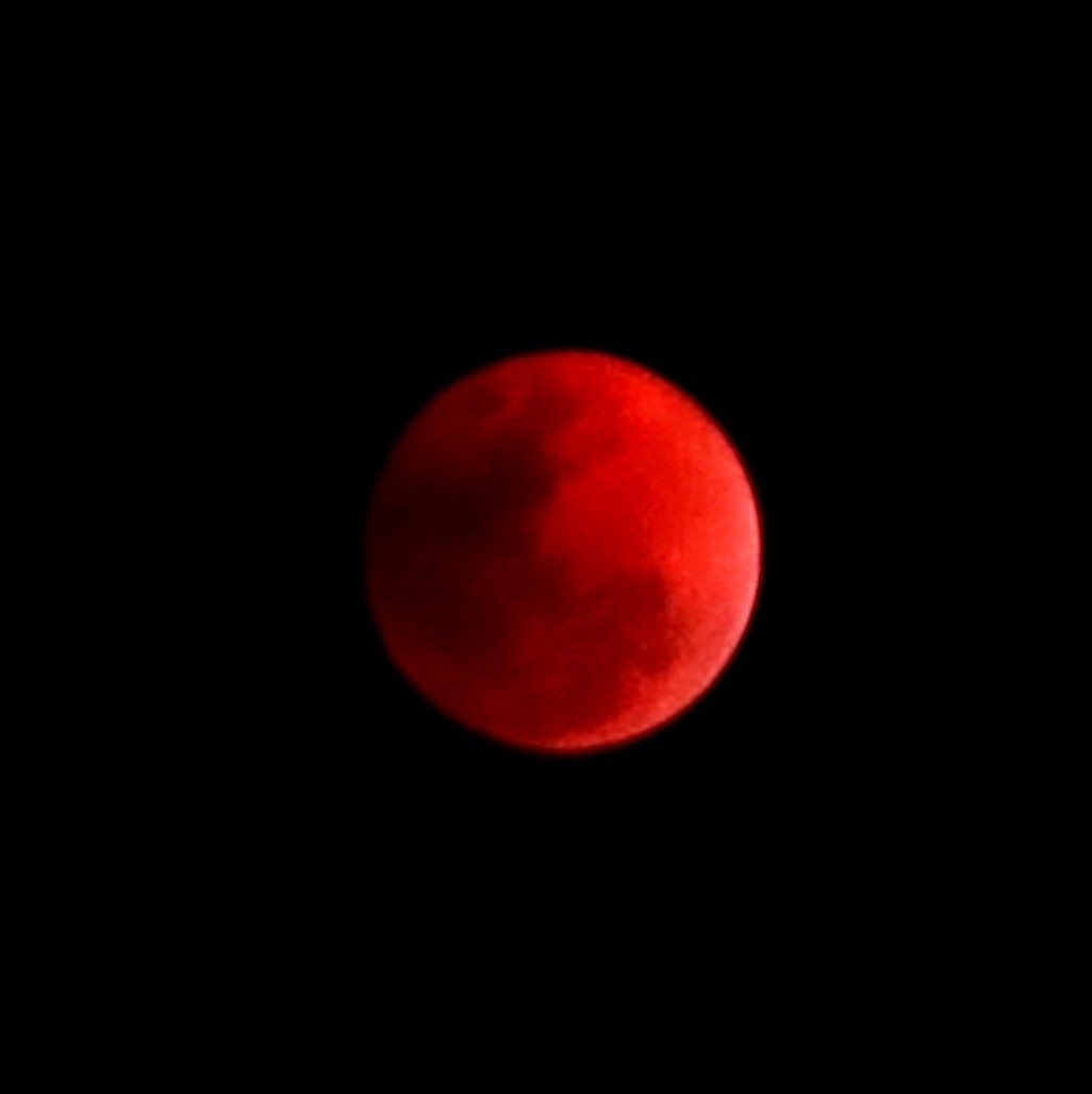 月全食（红月亮 佳能G1X）2018.01.31