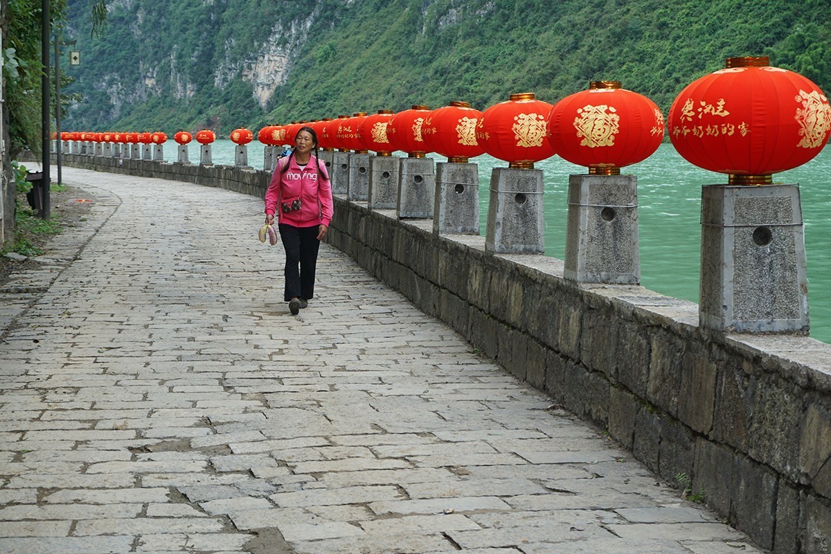 重庆的龚滩古镇