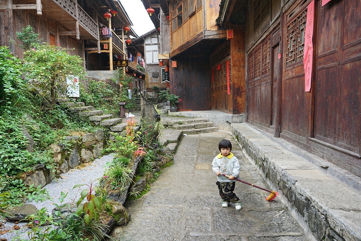 重庆的龚滩古镇