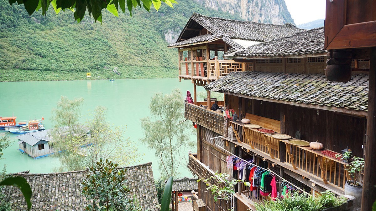 重庆的龚滩古镇