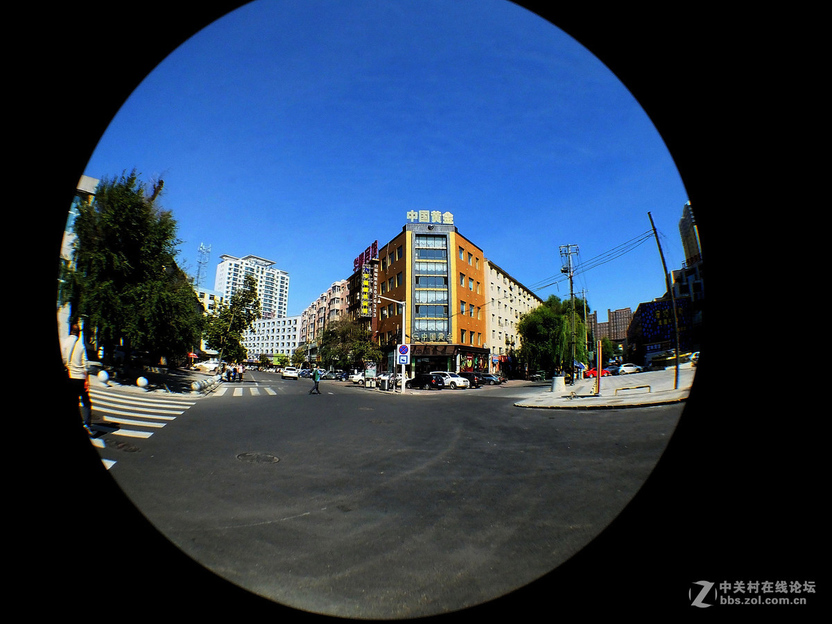 求指教，单反不能用鱼眼附加镜头