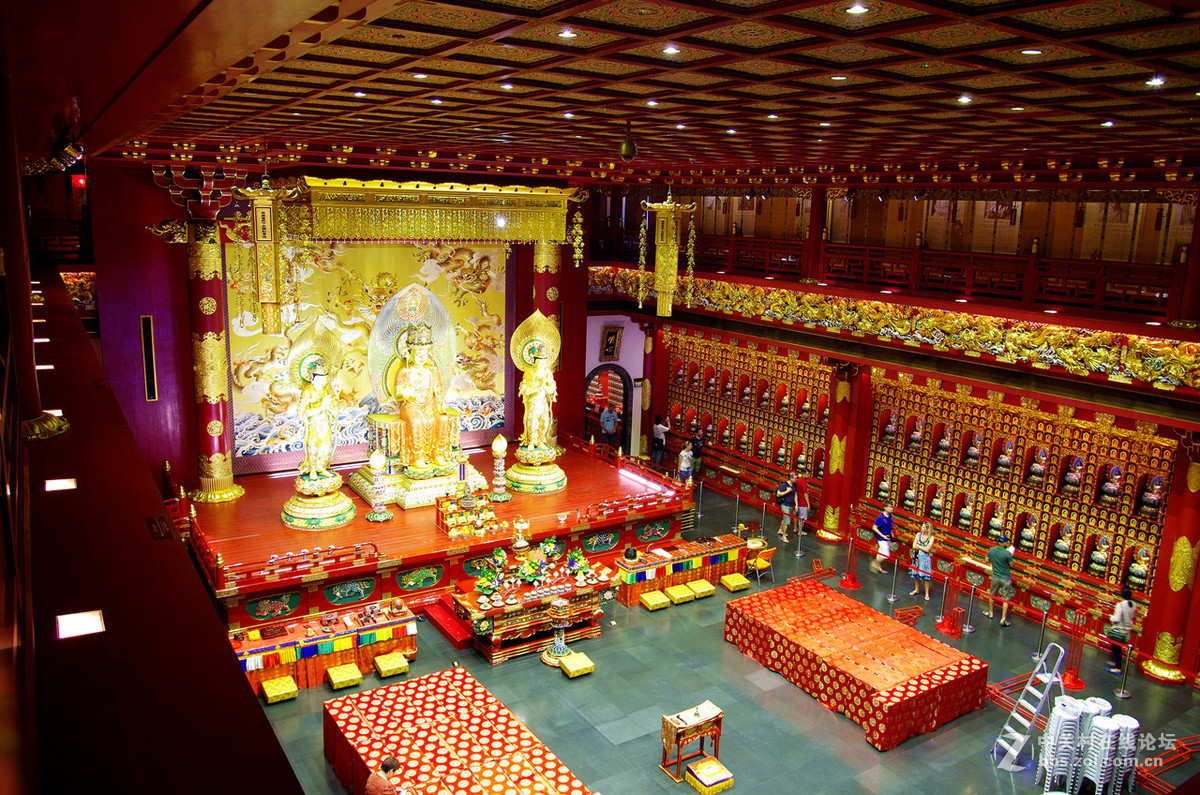 【狮城散记（七）】精美的佛牙寺