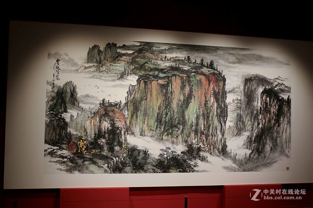 陆秀竞中国画作品展