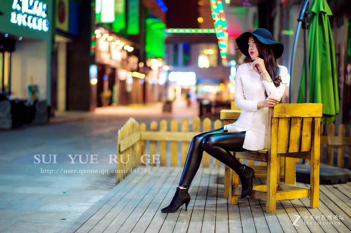 岁月如歌   自然光夜景人像  尼康 58mm f/1.4G