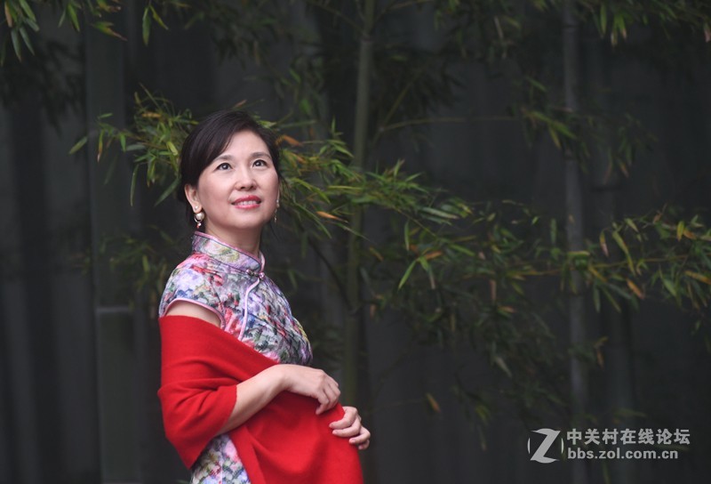 竹林中的丽人
