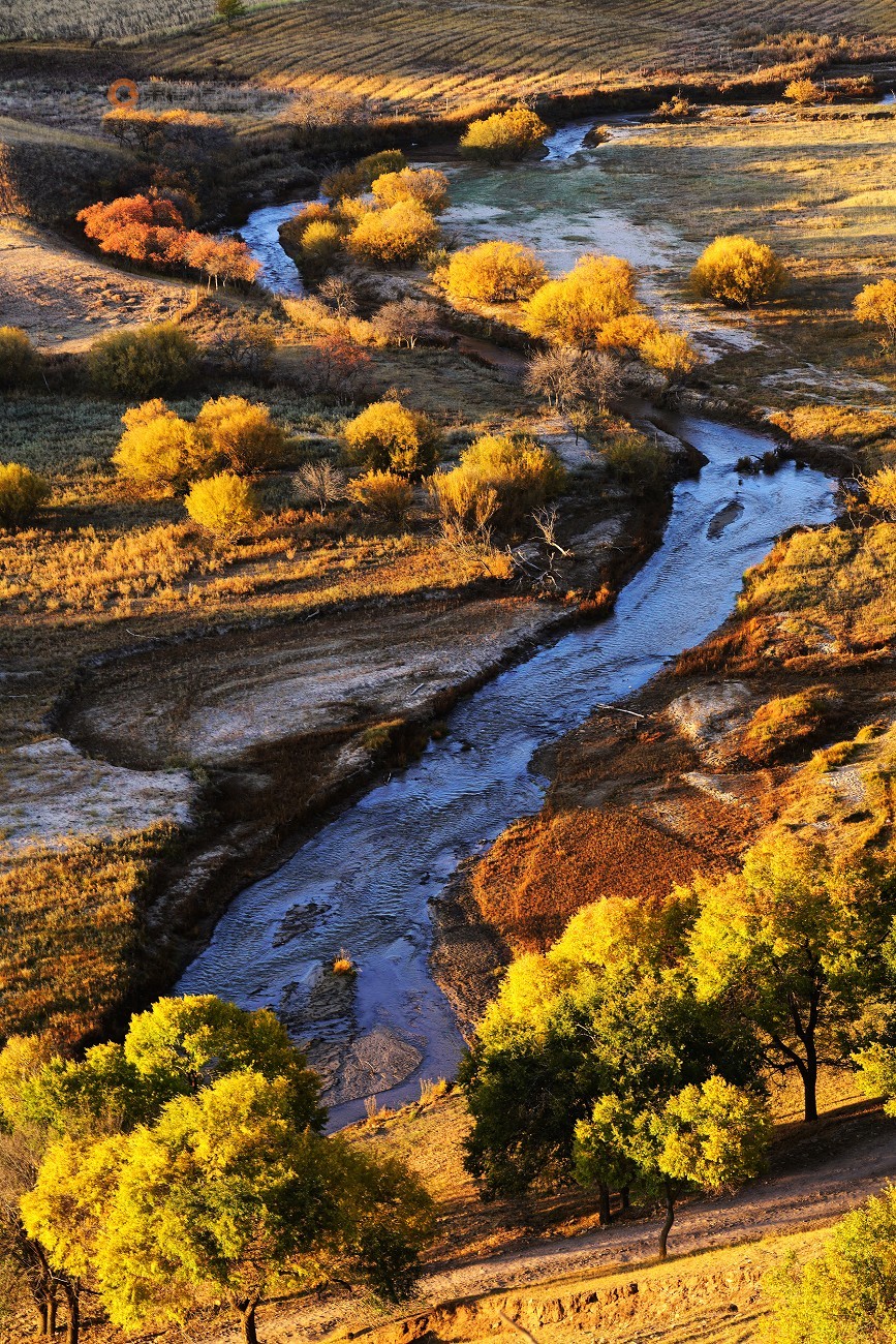 #ZOL月赛晒秋# 透风沟晨曦秋映