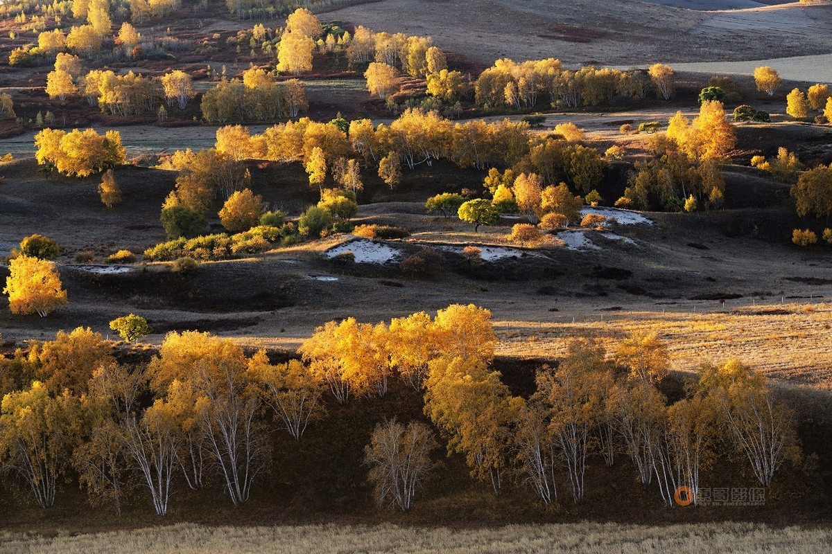 #ZOL月赛晒秋# 透风沟晨曦秋映