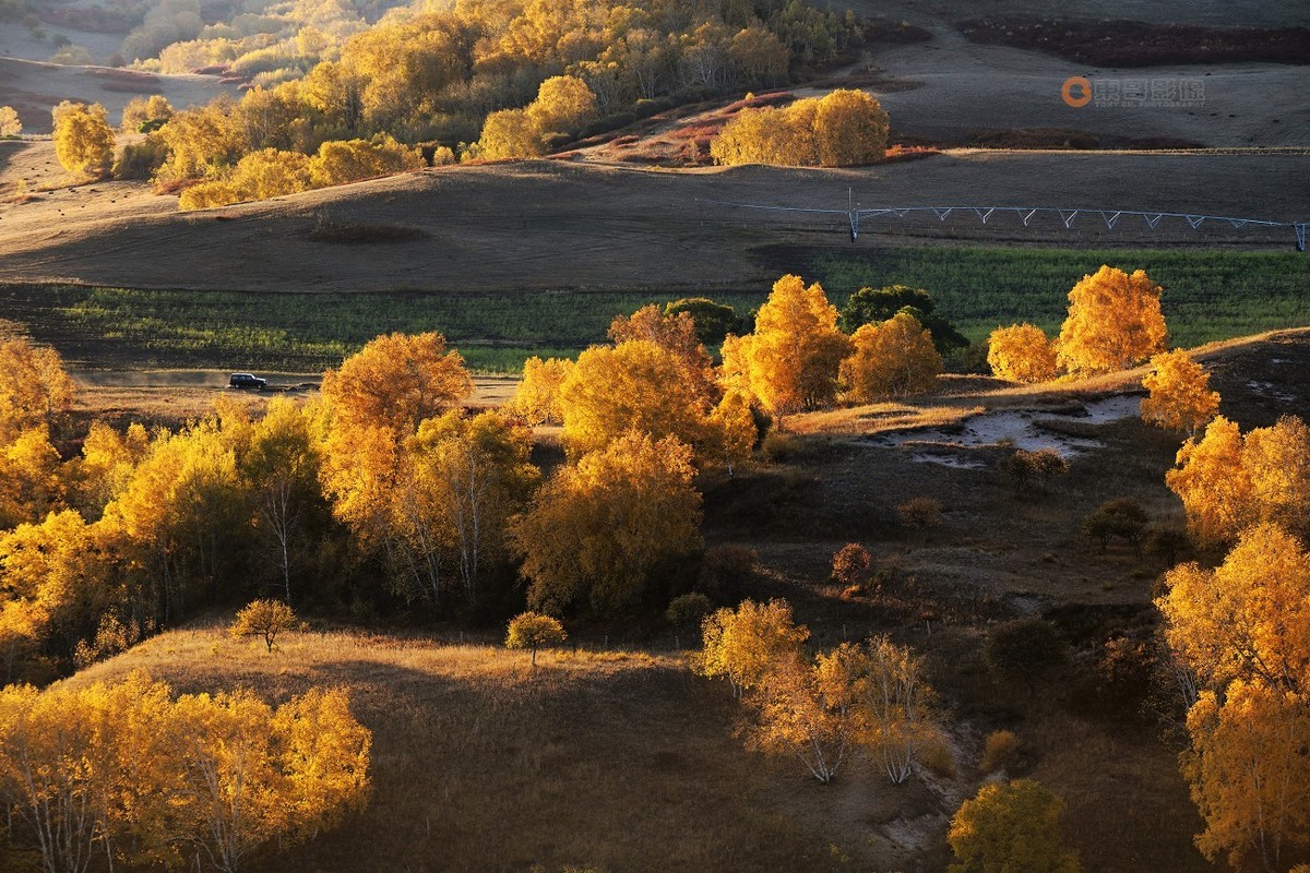 #ZOL月赛晒秋# 透风沟晨曦秋映