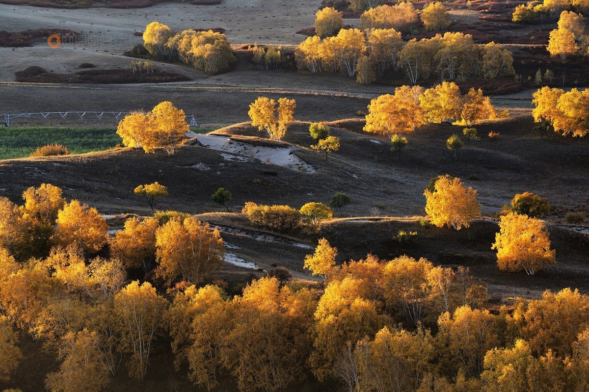 #ZOL月赛晒秋# 透风沟晨曦秋映